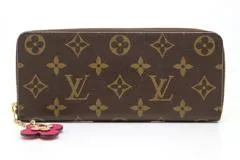 LOUIS VUITTON ルイ・ヴィトン ポルトフォイユ・クレマンス フラワー