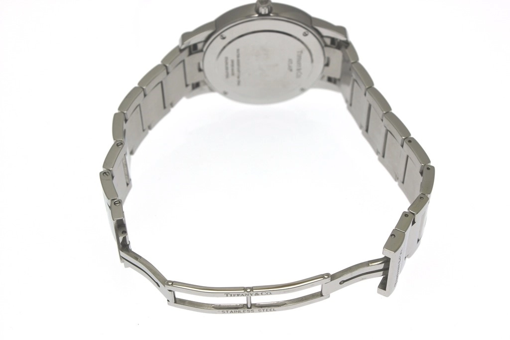 TIFFANY&CO ティファニー 腕時計 アトラスSS SS シルバーローマン文字盤 クォーツ メンズ 2120500223629 【200】