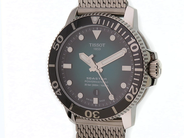 TISSOT ティソ シースター1000 SS T120407A 自動巻き メンズ時計【207】2143000668172  の購入なら「質」の大黒屋（公式）