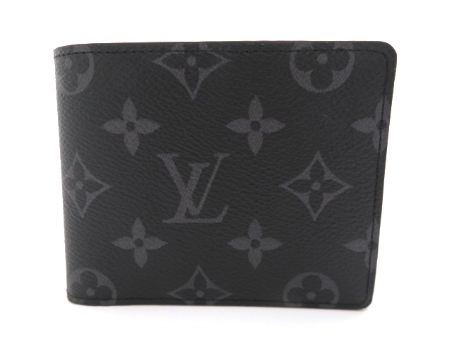 ルイヴィトン モノグラム エクリプス ポルトフォイユミュルティプル 札入れ LOUIS VUITTON ルイヴィトン ポルトフォイユ・ミュルティプル 二