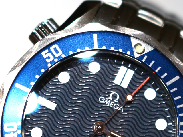 OMEGA オメガ 時計 シーマスター 2561.80 ブルー文字盤 SS クォーツ