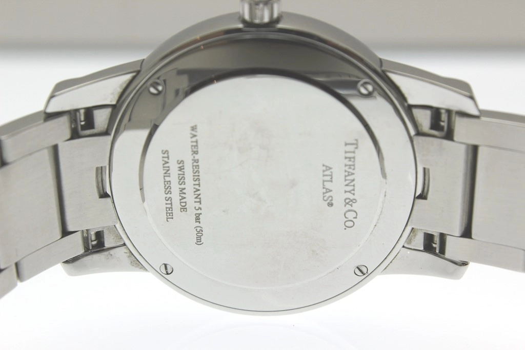 TIFFANY&CO ティファニー 腕時計 アトラスSS SS シルバーローマン文字盤 クォーツ メンズ 2120500223629 【200】