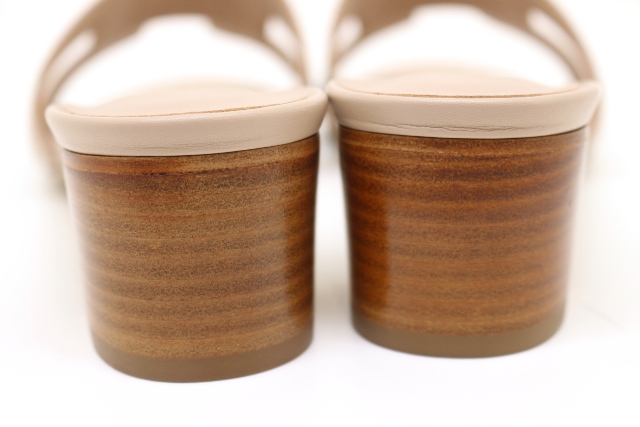 HERMES エルメス 靴 オアジス サンダル レディース37ハーフ