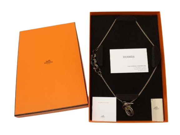 エルメス 057083FD バッファローホーン ユリディスPM ネックレス