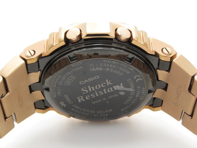 CASIO カシオ G-SHOCK フルメタル 5000ｼﾘｰｽﾞ GMW-B5000GD-4JF SS