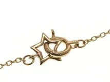 JEWELRY ノンブランド ジュエリー ネックレス クロス ペンダント K10 イエローゴールド ダイヤモンド 2.4g【473】