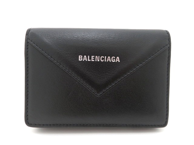 BALENCIAGA バレンシアガ ペーパー カードケース 名刺入れ カーフ