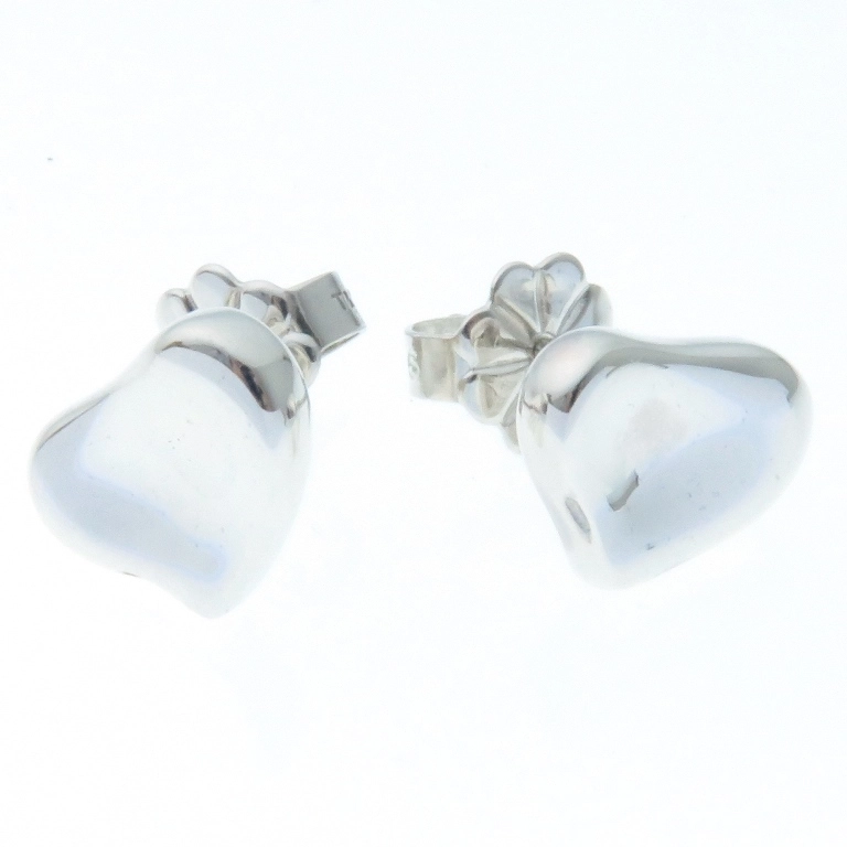 TIFFANY＆CO ティファニー フルハートピアス シルバー925 約2.7g