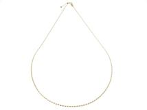 JEWELRY ノンブランド ジュエリー チェーンネックレス K18 イエローゴールド 3.7g【473】