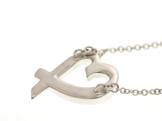TIFFANY&CO ティファニー ラビング ハート ペンダント シルバー 1Pダイヤモンド 2.6g【473】