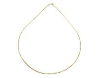 UNOAERRE ウノアエレ チェーンネックレス K18 イエローゴールド 5.3g【473】