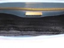 PRADA　プラダ　ワンショルダー　ブルーグレー　サフィアーノ　1BD192　ショルダーバッグ　2148103660016【200】