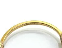希少 美品 GUCCI グッチ　リング　ロゴリング　ゴールドリング　M　16号 楽天市場】【ギフト品質】【6号-25号】グッチ GUCCI リング 指輪