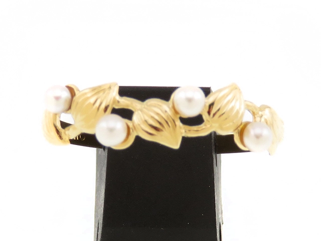JEWELRY　ジュエリー　リング　 K18　パール　約2.0g 　20号　2120500198828【207】
