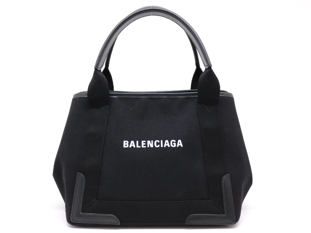 BALENCIAGA バレンシアガ ネイビーカバS NAVY カバス ブラック