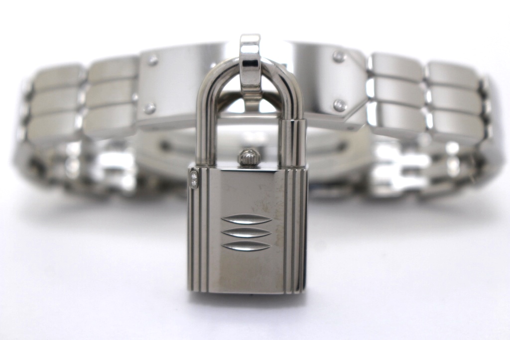 HERMES エルメス ケリーウォッチ ダイヤベゼル レディース 時計　クォーツ HERMES エルメス 時計 ケリーウォッチ ダイヤベゼル KE4.130