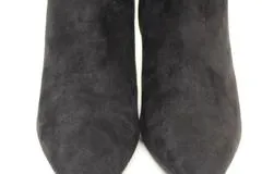 HERMES　エルメス　靴　ショートブーツ　レディース37　ブラック　スウェード　2148103499432　【200】