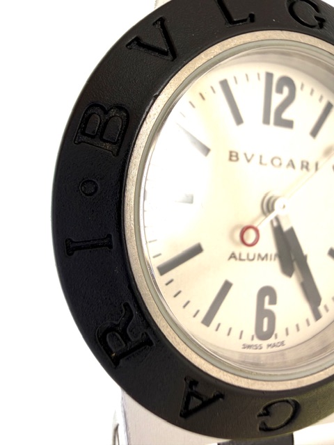 BVLGARI ブルガリ アルミニウム AL29TA シルバー文字盤 アルミニウム