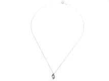 4℃ ヨンドシー ジュエリー ネックレス PT850 プラチナ アクアマリン