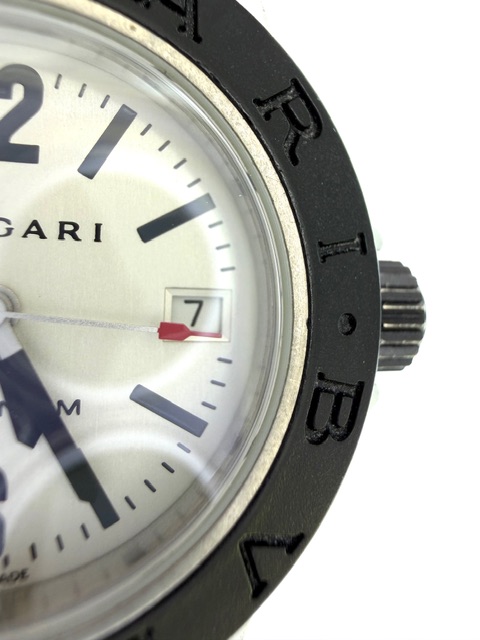 BVLGARI ブルガリ アルミニウム AL29TA シルバー文字盤 アルミニウム