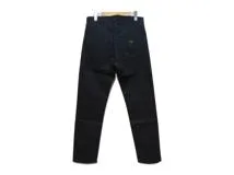 フェンディ　ロゴライン　千鳥柄　パンツ 16／-インディゴ千鳥タックパンツ