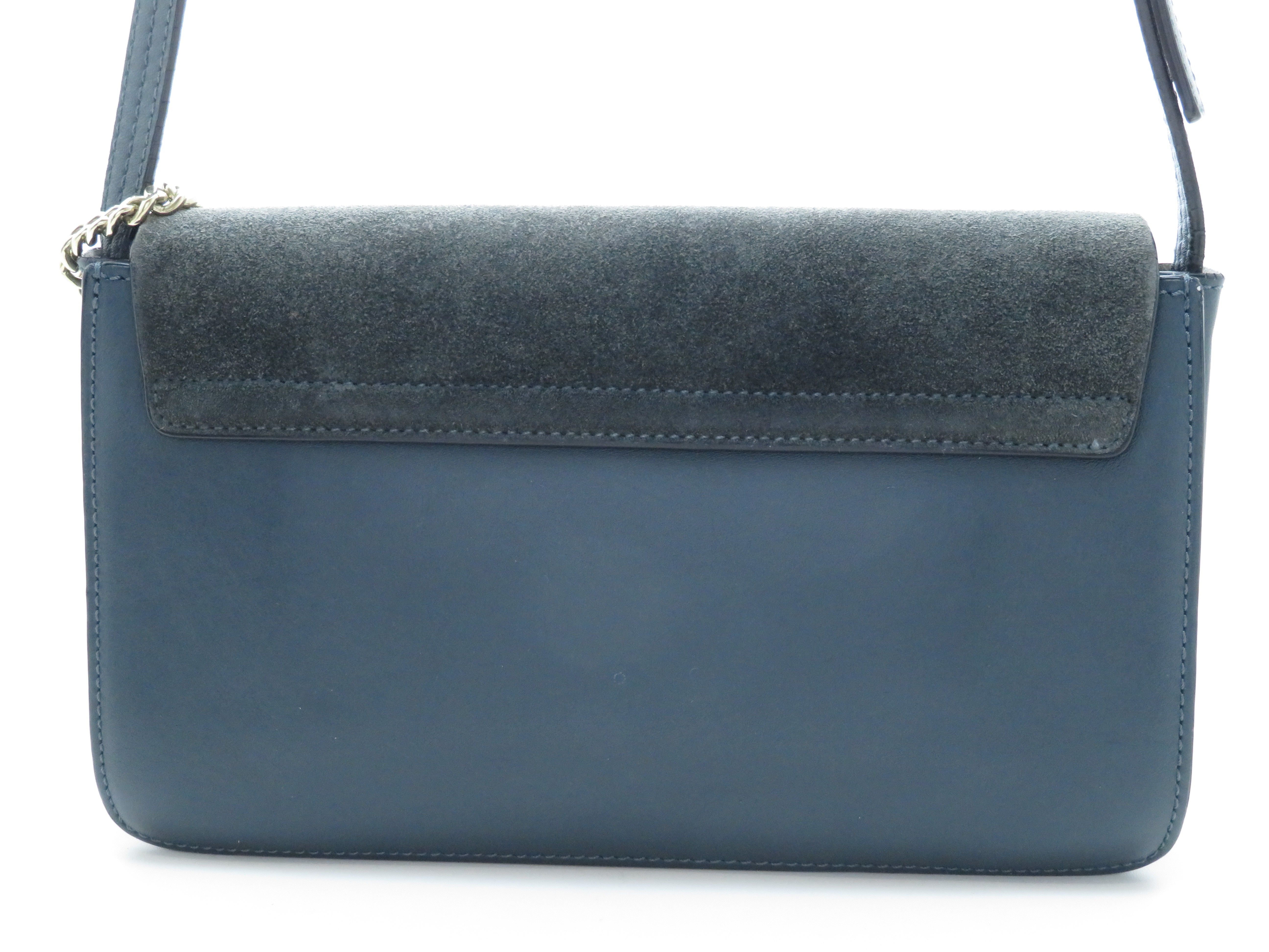 Chloe ｸﾛｴ ﾌｪｲ ｼｮﾙﾀﾞｰﾊﾞｯｸﾞ ﾌﾞﾙｰ/ｸﾞﾚｰ ｶｰﾌ/ｽｴｰﾄﾞ 【205】 の購入