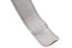 Cartier カルティエ 腕時計 サントス100 LM W20073X8 スティール/アリゲーターベルト ホワイト文字盤 自動巻き【472】SJ