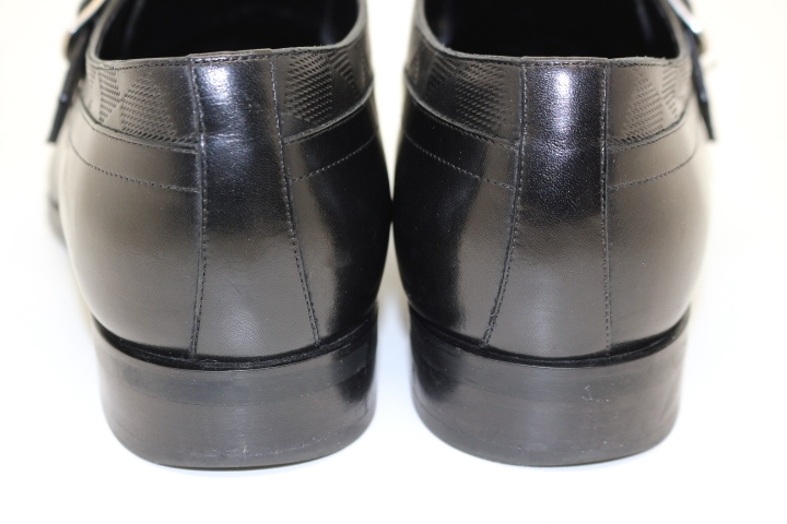 LOUIS VUITTON ルイ・ヴィトン ローファー 革靴 メンズ6 ブラック レザー ダミエ【432】の購入なら「質」の大黒屋（公式）
