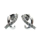 JEWELRY　ノンブランドジュエリー　貴金属・宝石　ピアス　K18ホワイトゴールド　ダイヤモンド約0.40ct　約2.9g　2143700204199　【205】