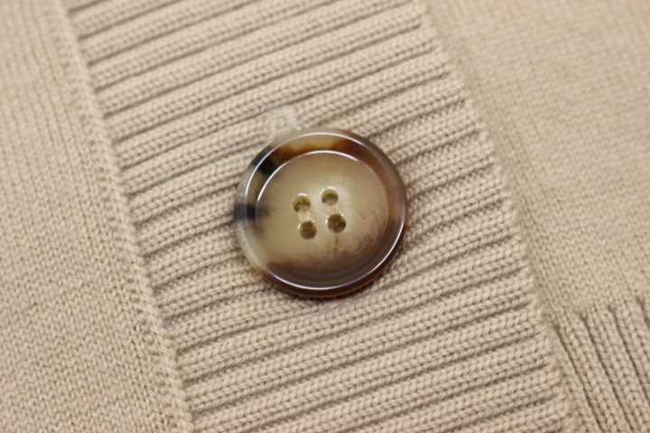 BURBERRY バーバリー 衣類 カーディガン メンズS ベージュ ロゴ