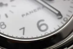 PANERAI パネライ 腕時計 2006年並行品 ルミノール マリーナ PAM00051 ステンレス ホワイト文字盤 自動巻き【472】SJ