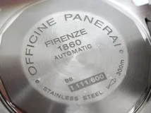 PANERAI パネライ 腕時計 2006年並行品 ルミノール マリーナ PAM00051 ステンレス ホワイト文字盤 自動巻き【472】SJ