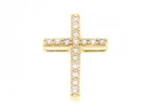 JEWELRY　ノンブランドジュエリー　トップ　K18　ダイヤモンド0.26　約0.9g【207】2141100596340