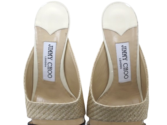 JIMMY CHOO ジミーチュウ 靴 ZALEA ミュール レディース36 ブラック