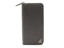 PRADA　プラダ　財布　ジップアラウンド長財布　 グレー　 サフィアーノ　2143000691781　【200】