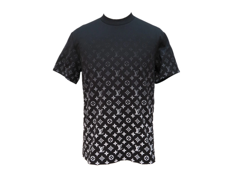 LOUIS VUITTON ルイヴィトン モノグラムグラディエントTシャツ メンズS ブラック/ホワイト コットン RM202 NPG HJY77W  2143200540339 【432】 の購入なら「質」の大黒屋（公式）