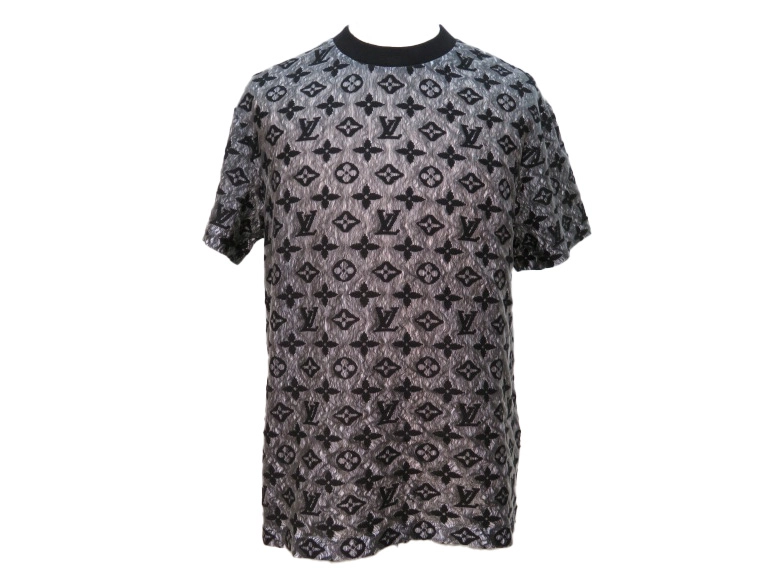 LOUIS VUITTON ルイヴィトン モノグラムシースルーTシャツ メンズS  