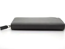 PRADA　プラダ　財布　ジップアラウンド長財布　 グレー　 サフィアーノ　2143000691781　【200】