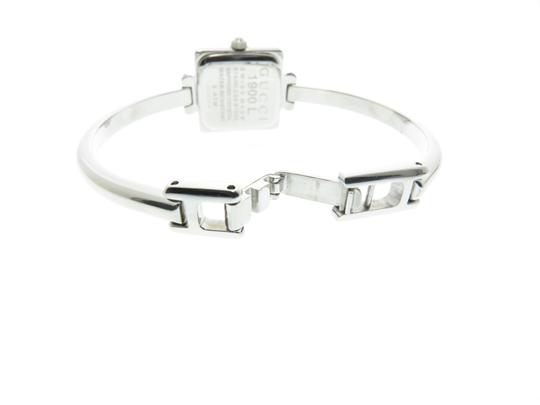 GUCCI グッチ 1900L ブラック文字盤 SS ステンレス クオーツ