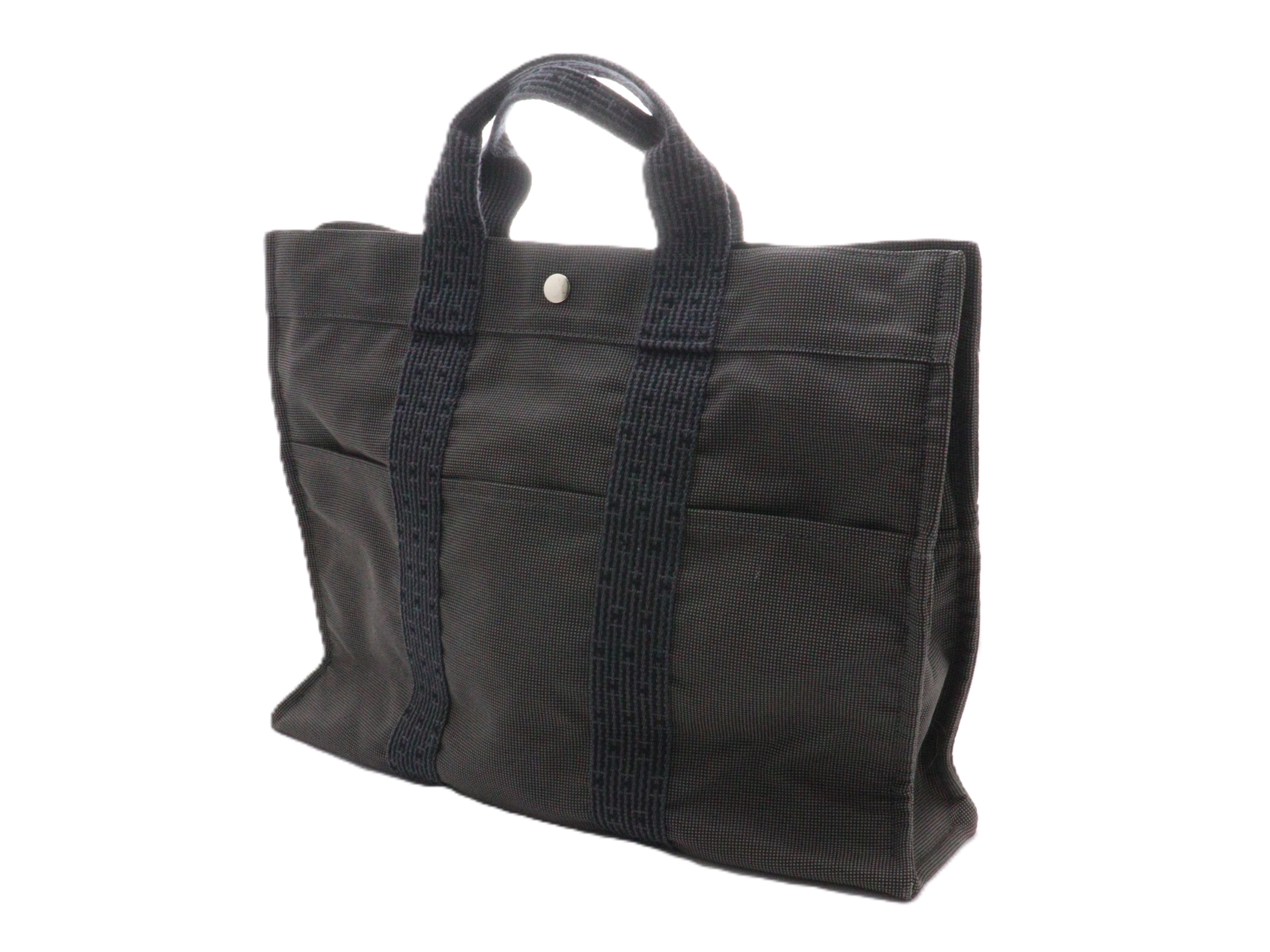 Hermes　エルメス　エールライントートＭＭ　グレー/ＳＶ 【471】SK　2148103923555