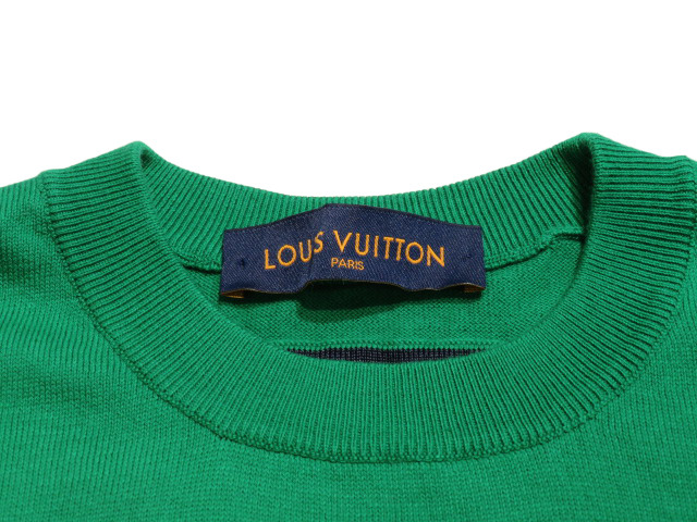 ルイヴィトン　半袖ニット LOUIS VUITTON】ルイヴィトン『シグネチャーショートスリーブ