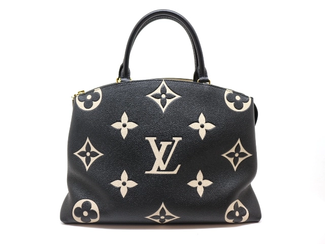 LOUIS VUITTON　ルイヴィトン　バッグ　グラン・パレMM　バイカラーモノグラム・アンプラント　ブラック　べージュ　M45842　2146000391941　【200】