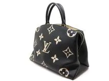 LOUIS VUITTON　ルイヴィトン　バッグ　グラン・パレMM　バイカラーモノグラム・アンプラント　ブラック　べージュ　M45842　2146000391941　【200】