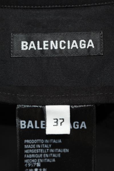 BALENCIAGA バレンシアガ CREWロゴオーバーサイズ半袖シャツ 622251