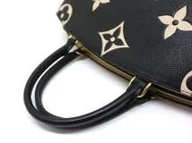 LOUIS VUITTON　ルイヴィトン　バッグ　グラン・パレMM　バイカラーモノグラム・アンプラント　ブラック　べージュ　M45842　2146000391941　【200】