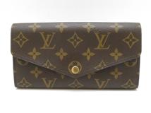 Louis Vuitton　ルイヴィトン　財布　ポルトフォイユ・サラ　モノグラム　フューシャ　M62234【430】2148103632389