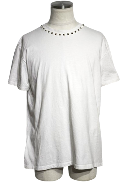 VALENTINO バレンチノ 衣類 ロックスタッズTシャツ メンズXL