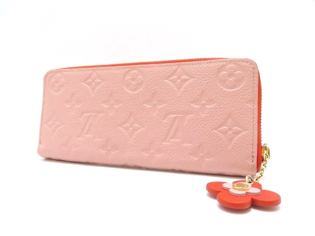 Louis Vuitton ルイ・ヴィトン ポルトフォイユ・クレマンス フラワーチャーム モノ・アンプラント M64161【430】2148103632297