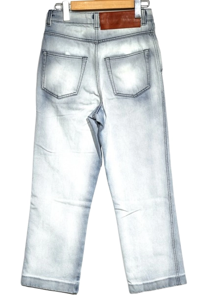 LOEWE ロエベ デニムパンツ レディース32 ライトブルー D2192201IB （2143100483842）【200】