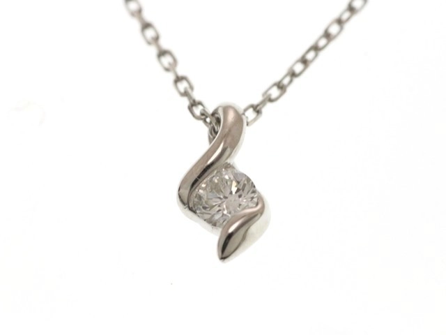 4℃ ヨンドシー ジュエリー ダイヤモンド ネックレス PT850 プラチナ